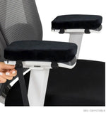 Armrest Pads Contouring Memory Foam Removable Non-Slip Cover