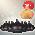 Aroma Diffuser & Humidifier Ultrasonic Quiet 500 mL Automatic Shut-Off