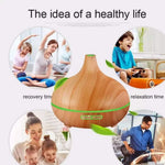 Aroma Diffuser & Humidifier Ultrasonic Quiet 500 mL Automatic Shut-Off