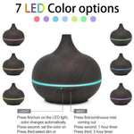 Aroma Diffuser & Humidifier Ultrasonic Quiet 500 mL Automatic Shut-Off