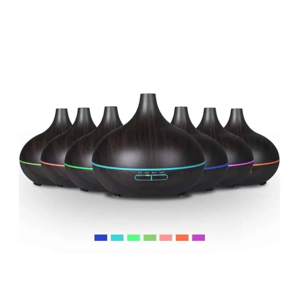 Aroma Diffuser & Humidifier Ultrasonic Quiet 500 mL Automatic Shut-Off