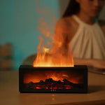 Aroma Diffuser Ultrasonic Mist Flame Effect Remote Control