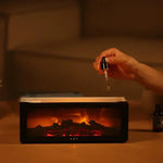 Aroma Diffuser Ultrasonic Mist Flame Effect Remote Control