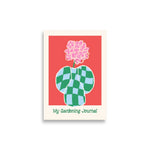 Art Print Gardening Archival Japanese Paper