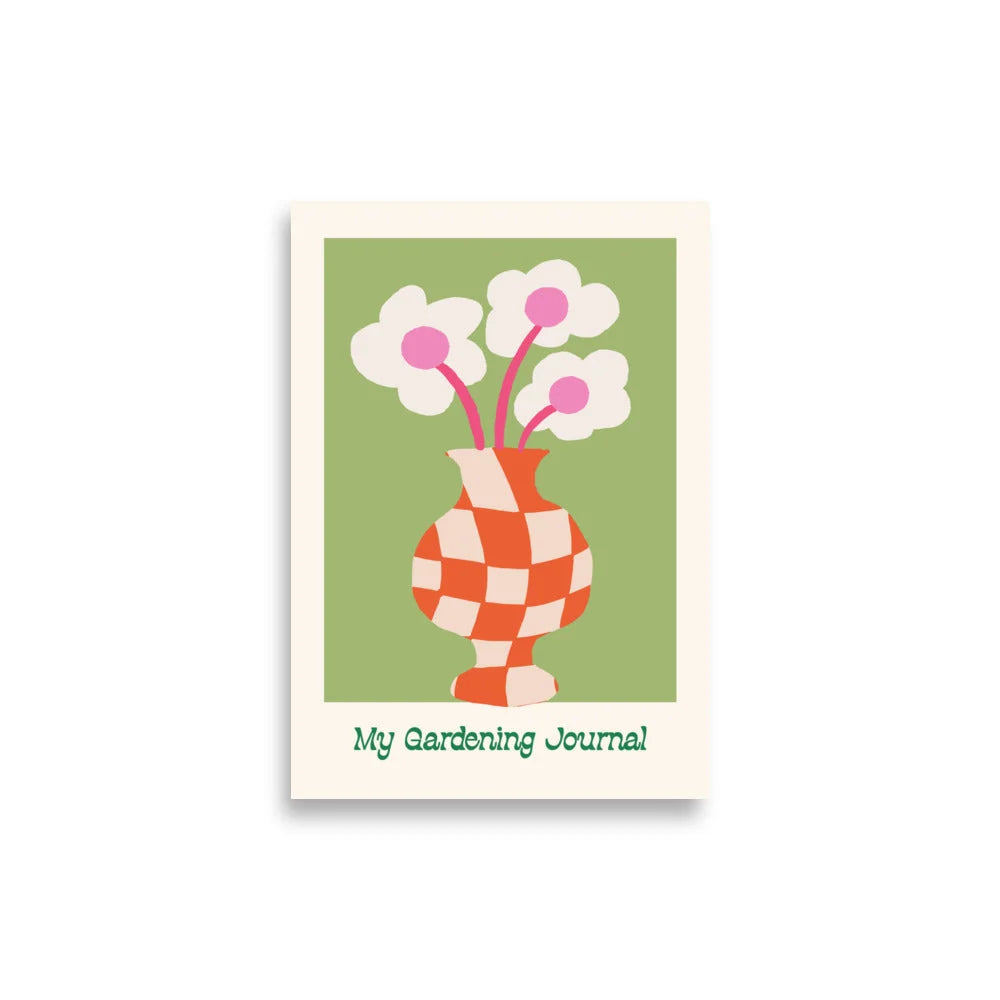 Art Print Gardening Design Archival Japanese Paper