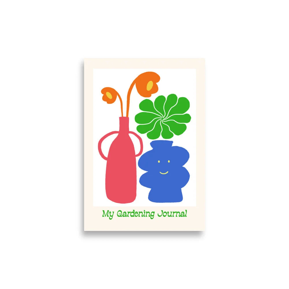 Art Print Gardening Illustration Archival Japanese Paper