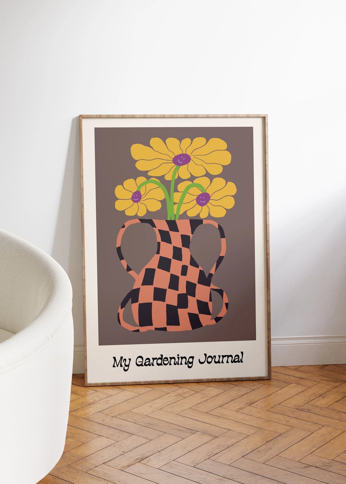 Art Print Gardening Journal Design Archival Japanese Paper