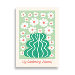 Art Print Gardening Journal Illustration Archival Japanese Paper