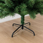 Artificial Christmas Tree Dense Green Branches Metal Stand Reusable