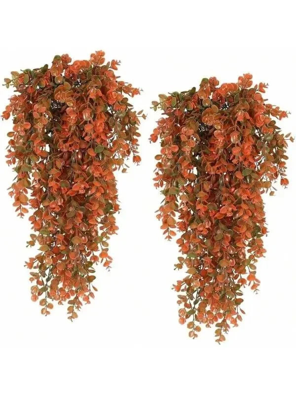 Artificial Eucalyptus Vines UV-Resistant Set of 2