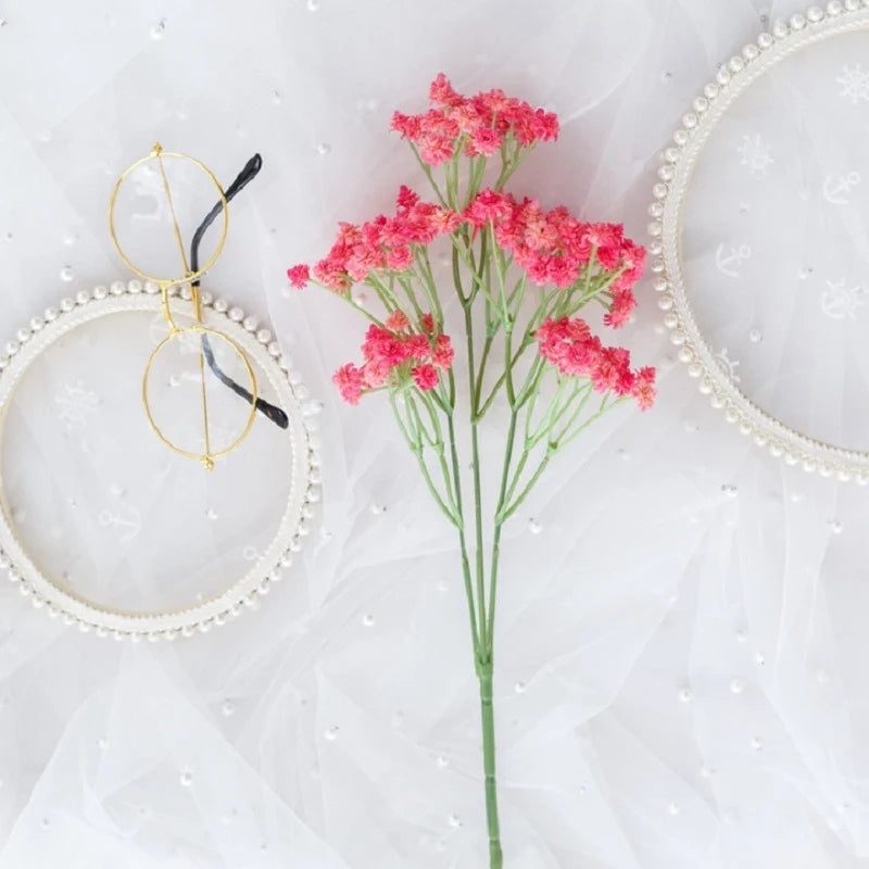 Artificial Gypsophila Bouquet Lifelike Long-Lasting No Maintenance
