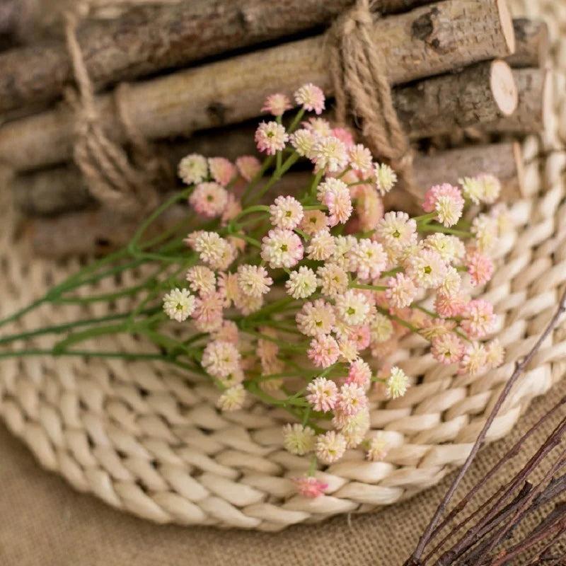 Artificial Gypsophila Bouquet Lifelike Long-Lasting No Maintenance