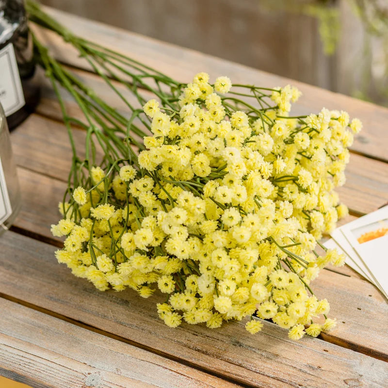 Artificial Gypsophila Bouquet Lifelike Long-Lasting No Maintenance