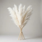 Artificial Pampas Grass 25.6-Inch Maintenance-Free Decor