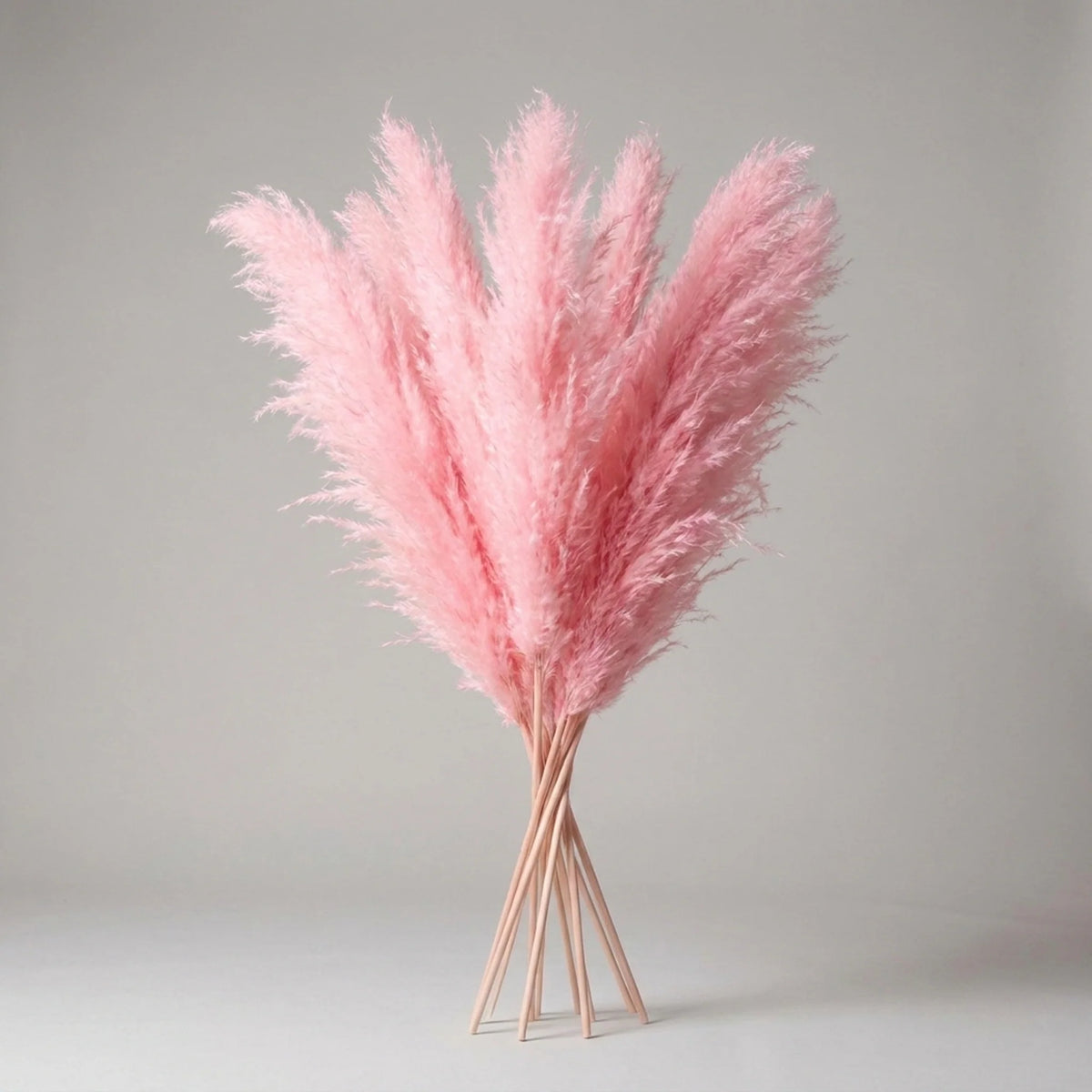 Artificial Pampas Grass 25.6-Inch Maintenance-Free Decor