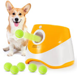 Automatic Ball Launcher Adjustable Distance With 6 Balls