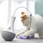 Automatic Cat Toy Spinning Feather Battery Powered