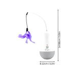 Automatic Cat Toy Spinning Feather Battery Powered