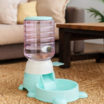 Automatic Pet Feeder Gravity-Powered 4 lb Capacity BPA-Free