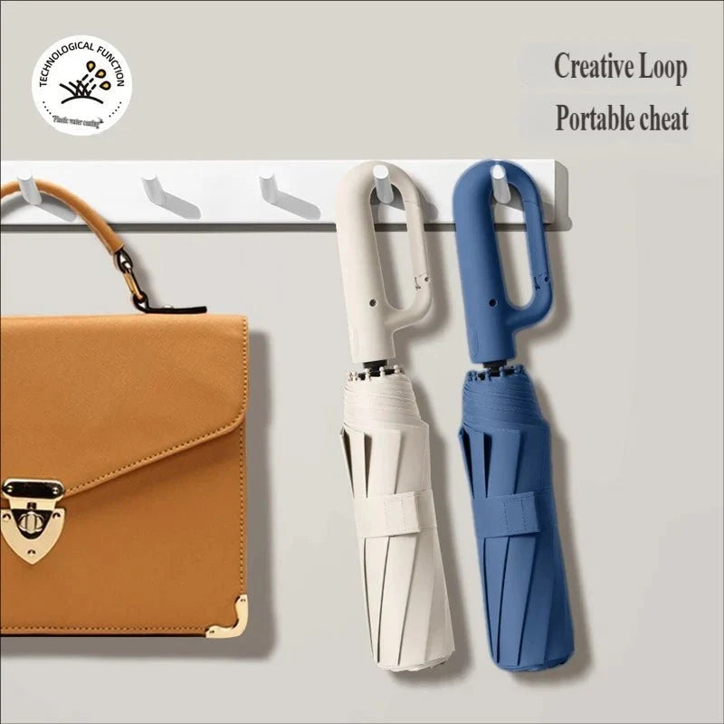 Automatic Umbrella Wind-Resistant Compact Lightweight