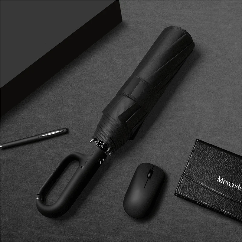 Automatic Umbrella Wind-Resistant Compact Lightweight