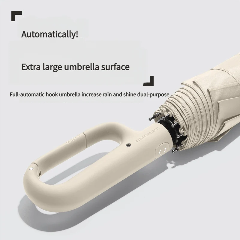 Automatic Umbrella Wind-Resistant Compact Lightweight