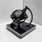 Automatic Watch Winder Quiet Motor Wooden Display Case