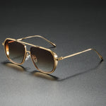 Aviator Sunglasses Gradient Lenses UV400 Protection Lightweight Frame