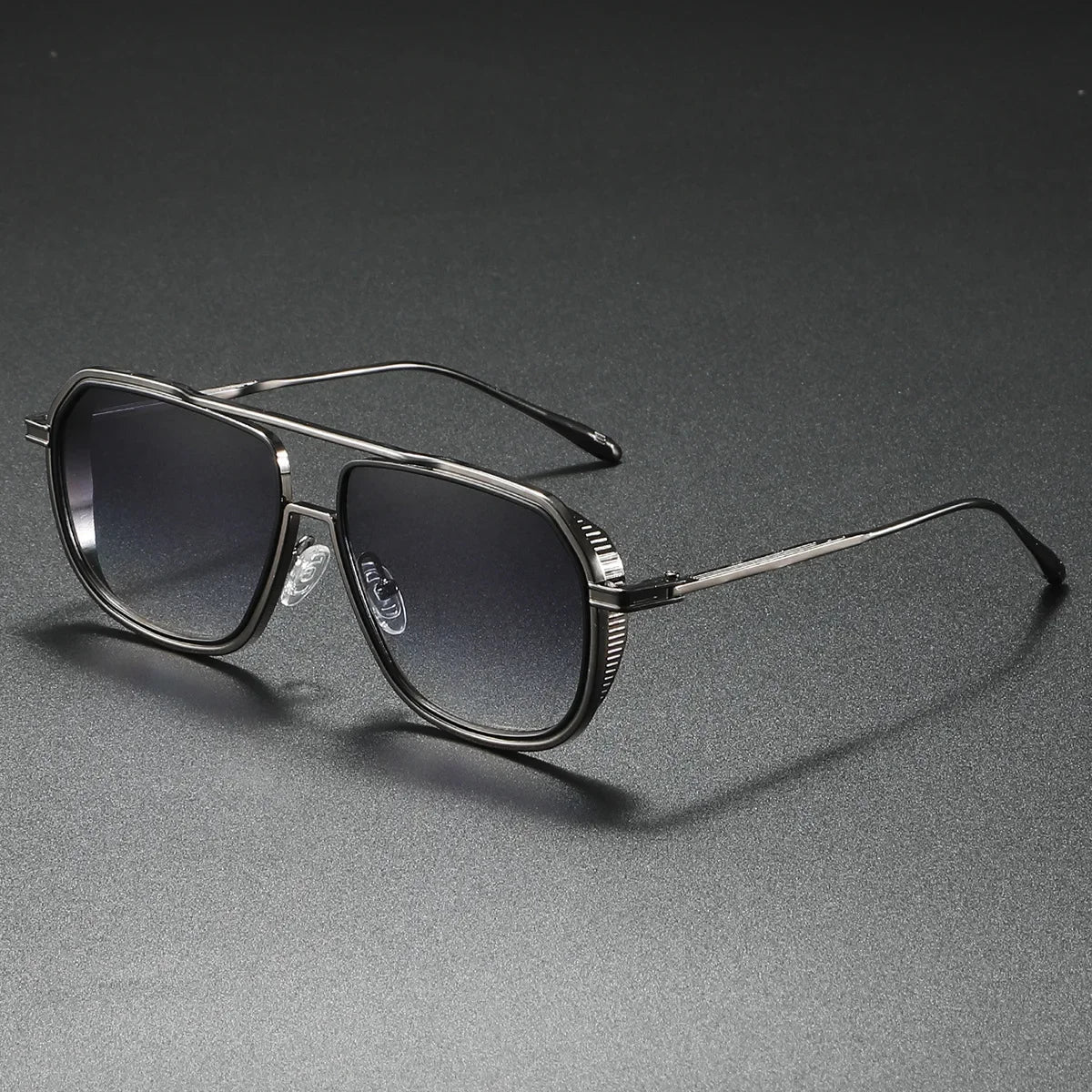 Aviator Sunglasses Gradient Lenses UV400 Protection Lightweight Frame