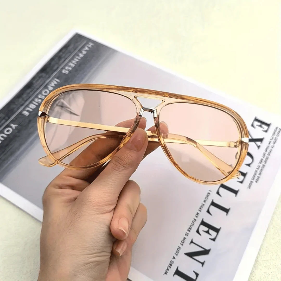 Aviator Sunglasses Lightweight Frame Universal Fit
