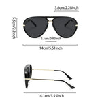 Aviator Sunglasses Lightweight Frame Universal Fit