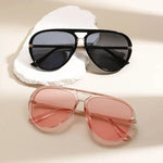 Aviator Sunglasses Lightweight Frame Universal Fit