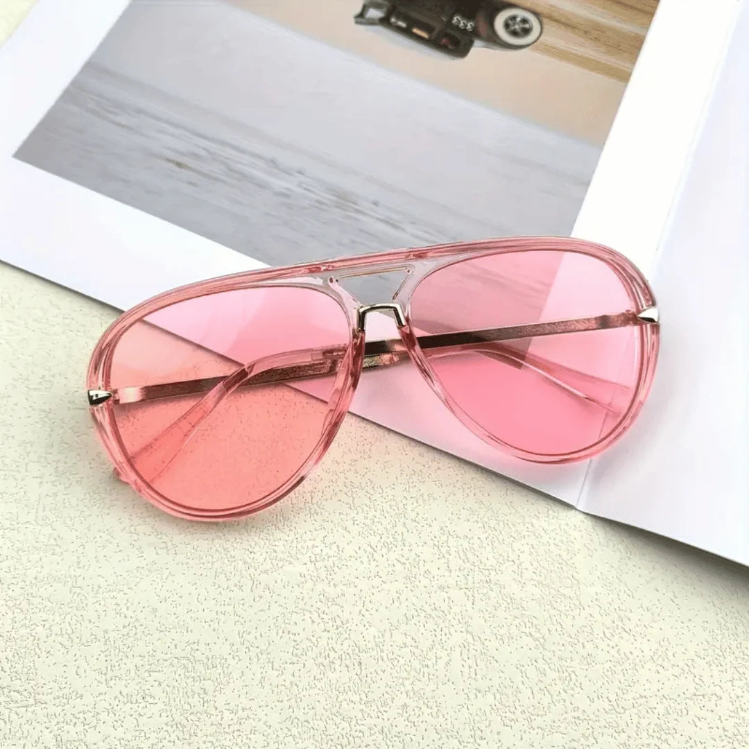 Aviator Sunglasses Lightweight Frame Universal Fit