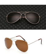 Aviator Sunglasses Polarized Mirrored UV400 Lenses Lightweight Alloy Frame