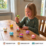 Axolotl Squishy Toys Soft Sensory Set of 12