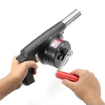 BBQ Blower Hand-Crank Portable & Lightweight