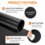 BBQ Grill Mat Non-Stick Reusable Set of 10