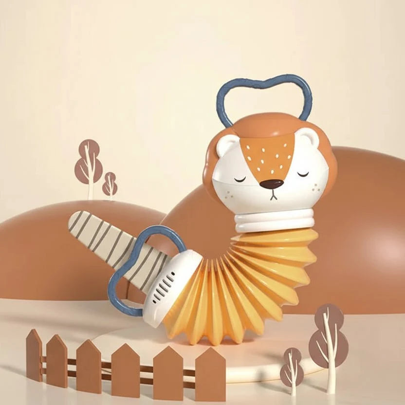Baby Accordion Toy Rattle & Textured Sensory Play
