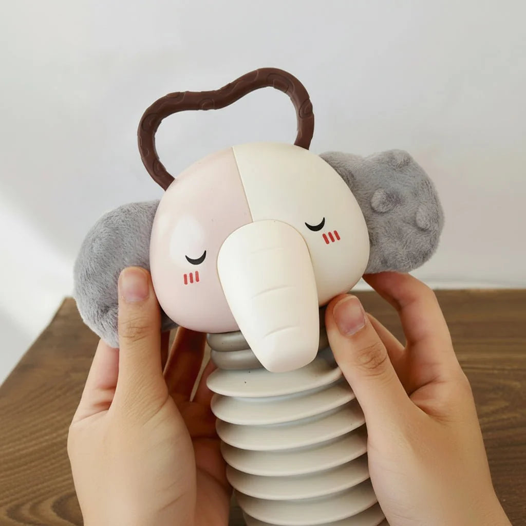 Baby Accordion Toy Rattle & Textured Sensory Play