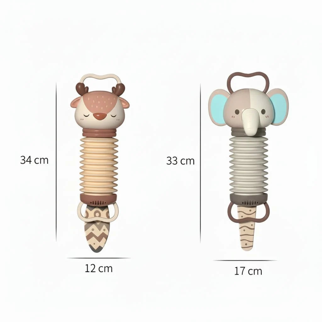 Baby Accordion Toy Rattle & Textured Sensory Play