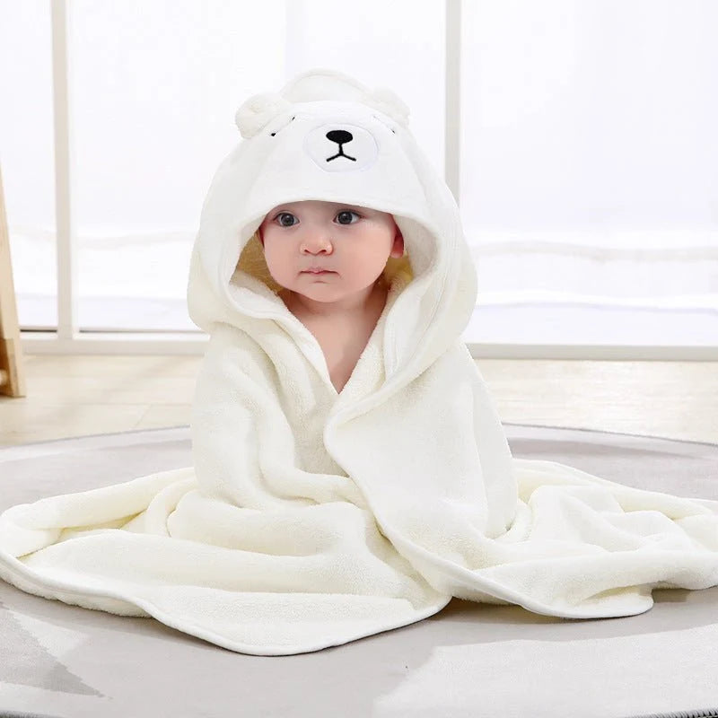 Baby Bath Towel Hooded Cotton Absorbent