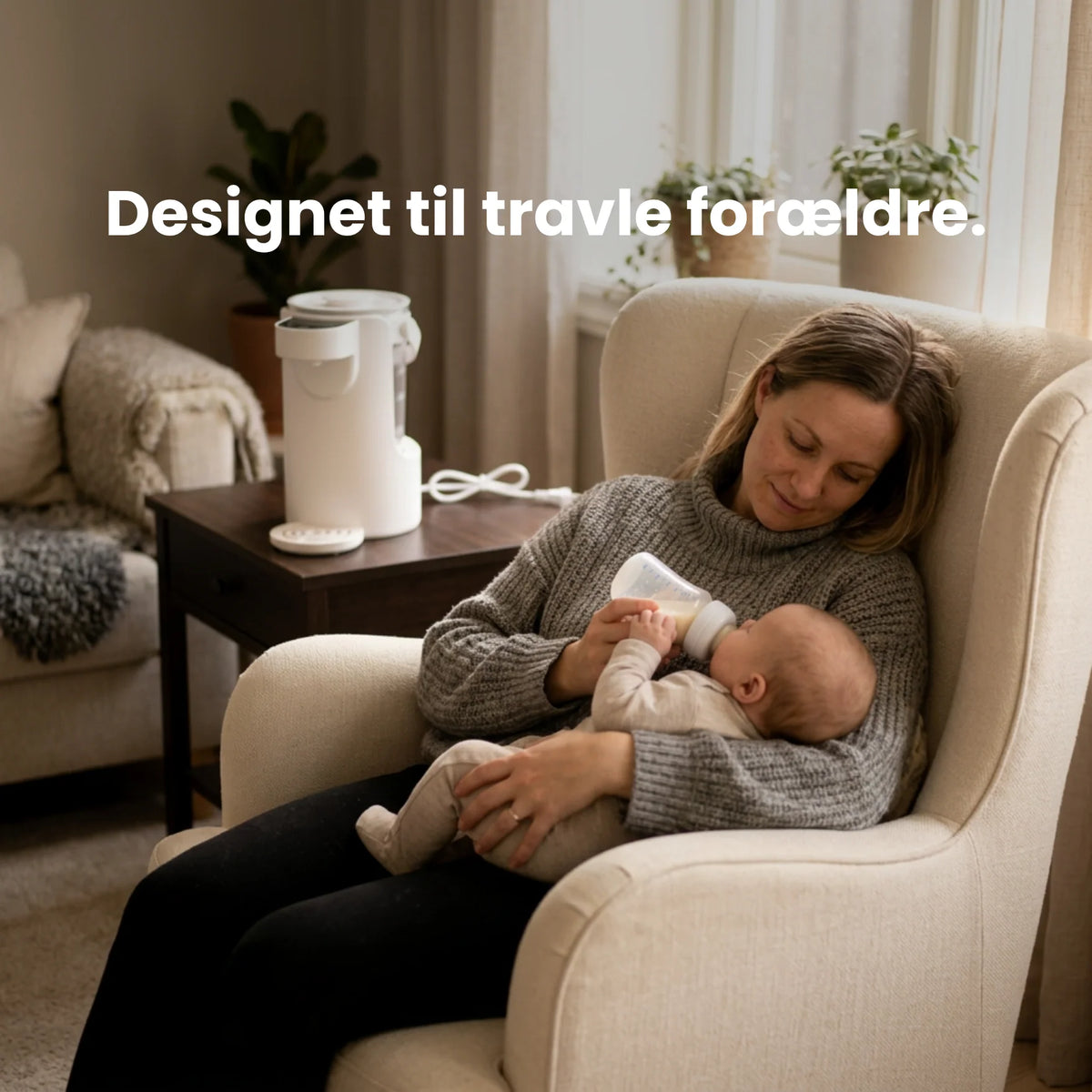 Baby Bottle Water Dispenser Selectable Temperature 2L Capacity