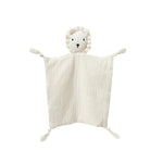 Baby Comfort Blanket Animal Head Lightweight Breathable Muslin Washable