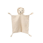 Baby Comfort Blanket Animal Head Lightweight Breathable Muslin Washable