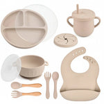 Baby Feeding Plate Soft Silicone Ergonomic Design