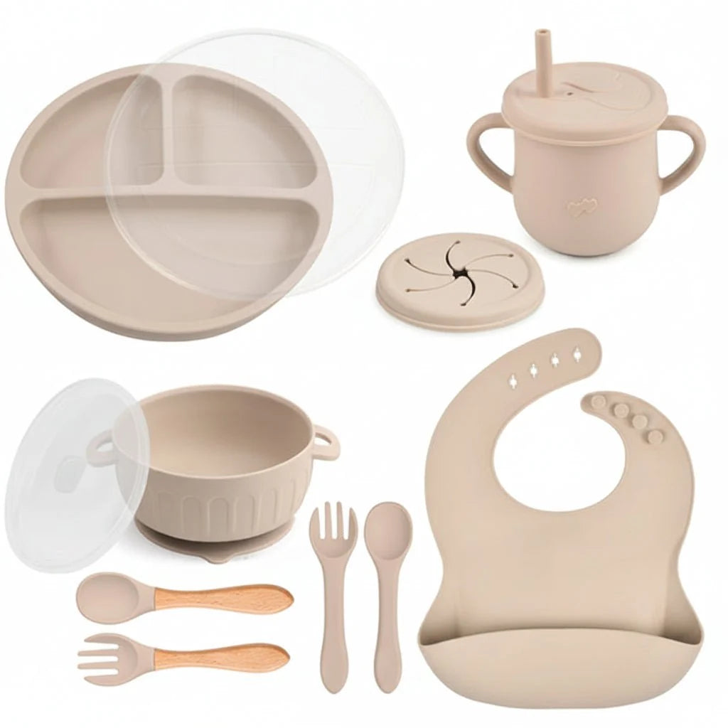 Baby Feeding Plate Soft Silicone Ergonomic Design