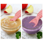 Baby Feeding Spoons Soft Silicone Set of 2