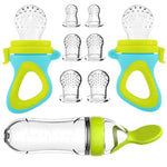 Baby Fruit Feeder Soft Silicone Tip Easy-Grip Squeeze Design