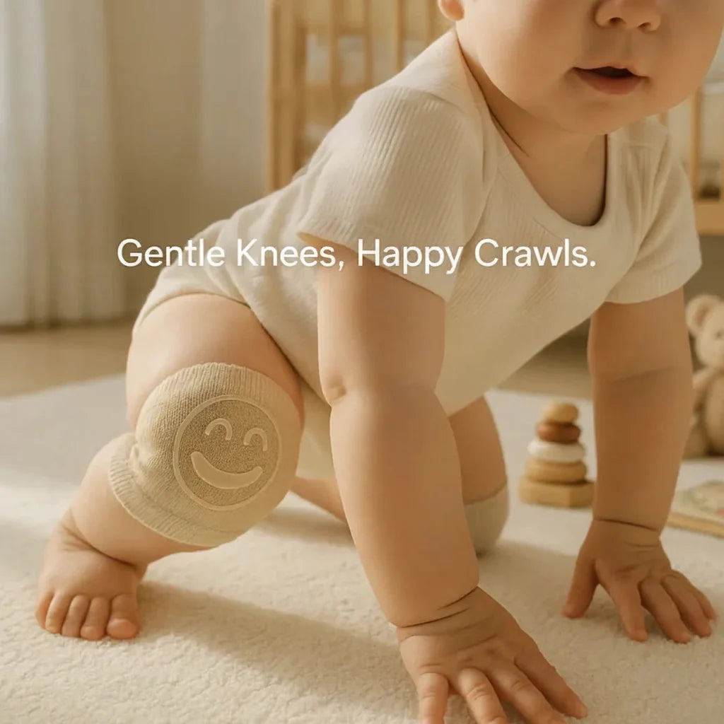 Baby Knee Pads Cushioned Non-Slip Silicone Grip
