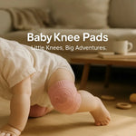 Baby Knee Pads Cushioned Non-Slip Silicone Grip